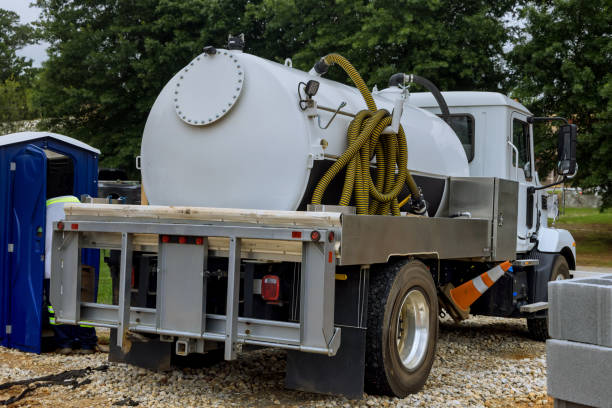 Porta potty delivery and setup in North Vacherie, LA
